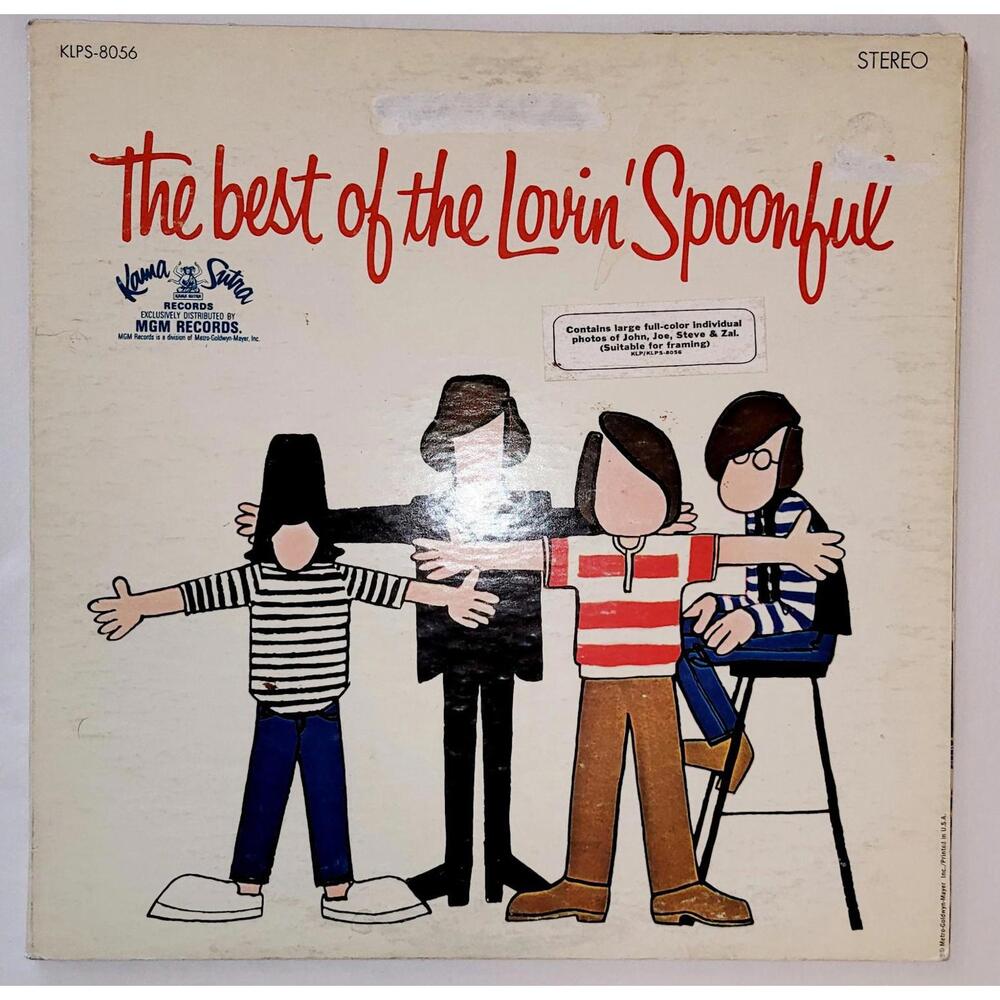 BEST OF THE LOVIN' SPOONFUL LP 1st Press 1967